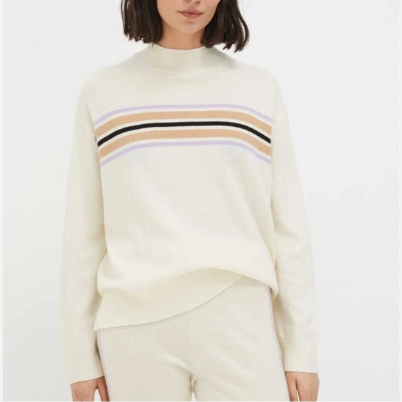 Chinti & Parker Muck Neck Wool Cashmere Sweater Size M - Picture 2 of 15